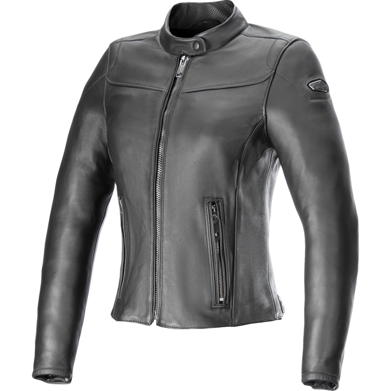 ALPINESTARS (ROAD) STELLA TORY LTHR JKT BLK XS 3113824-1100-XS