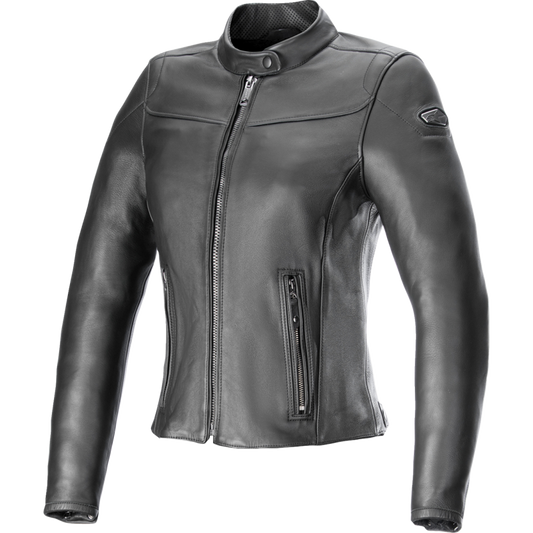 ALPINESTARS (ROAD) STELLA TORY LTHR JKT BLK S 3113824-1100-S
