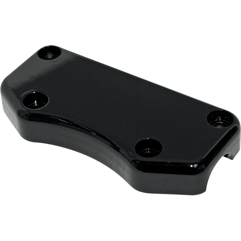 DRAG SPECIALTIES BLK BUFFALO H/BARS CLAMP WO/HIDDEN BOLT 0602-0348