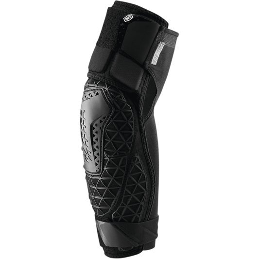 100% SURPASS ELBOW GUARDS BLACK MD 70008-00002