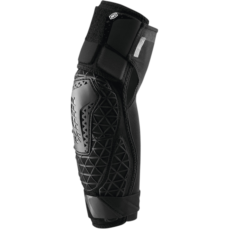 100% SURPASS ELBOW GUARDS BLACK LG 70008-00003