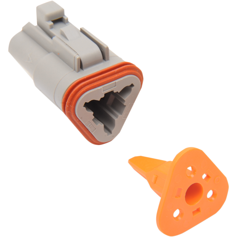 NAMZ DEUTSCH GRAY 3 SOCKET CONNECTOR EA DP-3G