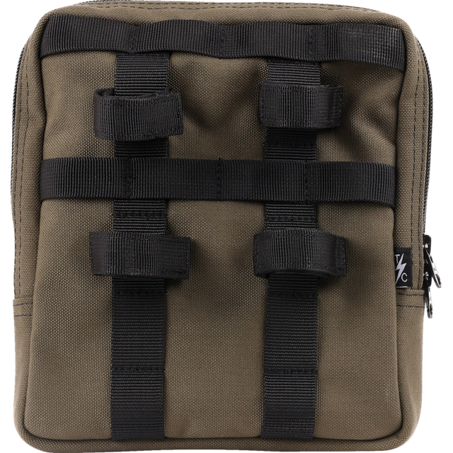 THRASHIN SUPPLY CO. BAG HANDLEBAR TSC SLIM GREEN THB-0031