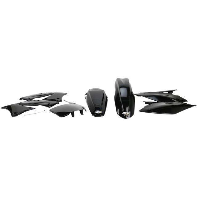 UFO KXF 250 2009 UFO BODY KIT BLACK KAKIT212-001