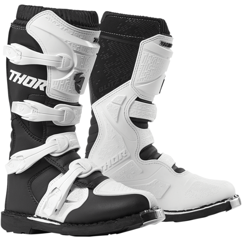 THOR BOOT WMN BLITZ XP BK/WT 5 3410-2233