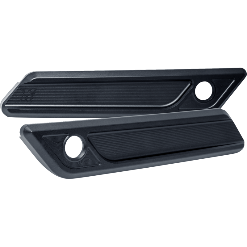 KODLIN SADDLEBAG LATCH COVERS NEW STYLE FOR HD TOURING, BLACK K59490