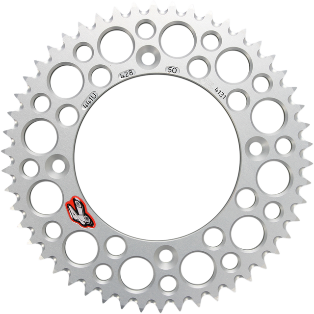 RENTHAL RENTHAL SPROCKET 441U-428-50GP SILVER 441U-428-50GPSI