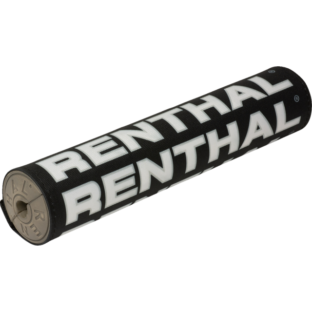 RENTHAL RENTHAL VINTAGE CLOTH SX BAR PAD BK/SI/GY GREY FOAM 10" P359 P359
