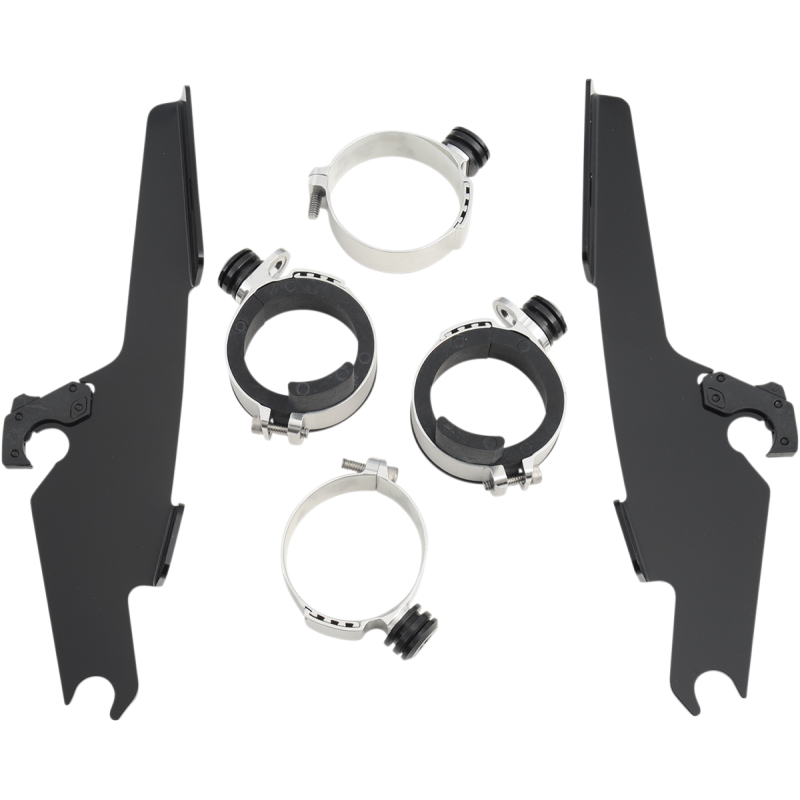 MEMPHIS SHADES METRIC XV650/1100 CLASSIC B/W MOUNT KIT BLK MEM8992