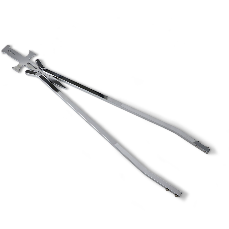 CYCLE VISIONS DAGGERTUDE STICK CHR 30" WIDTH8.25-8.75 CV-8009