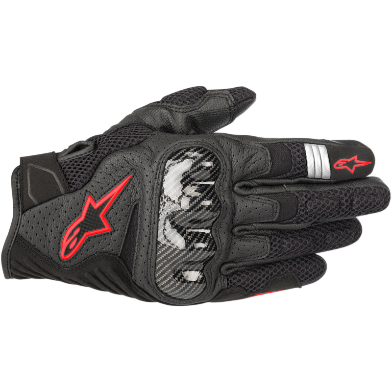 ALPINESTARS (ROAD) GLOVE SMX1 AIR V2 BK/R L 3570518-1030-L