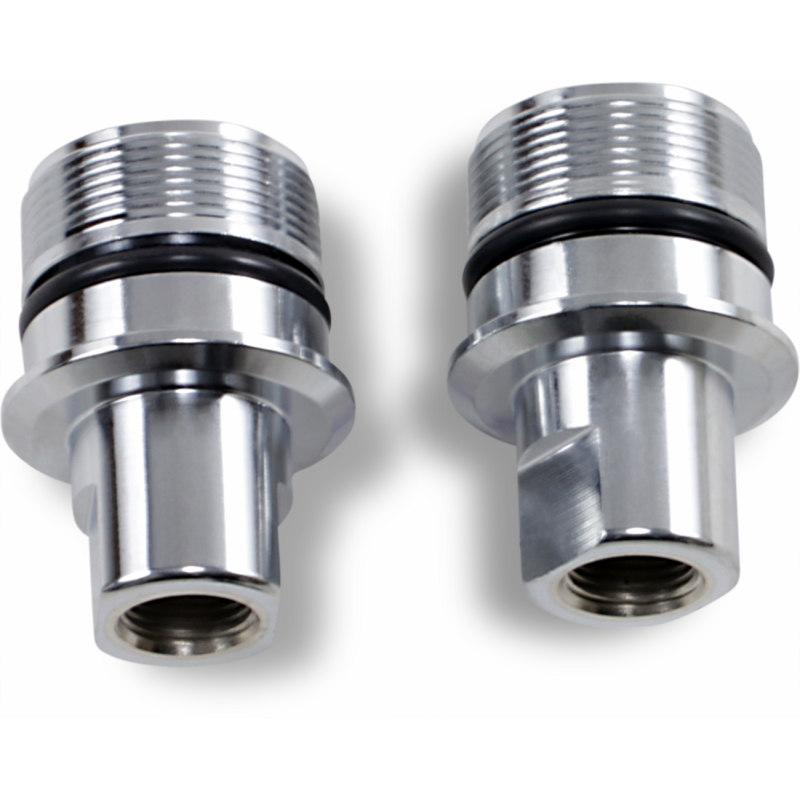 DRAG SPECIALTIES 77-17 SHOWA W/GLIDES UPPER F/TUBE CAP PR DS-222774