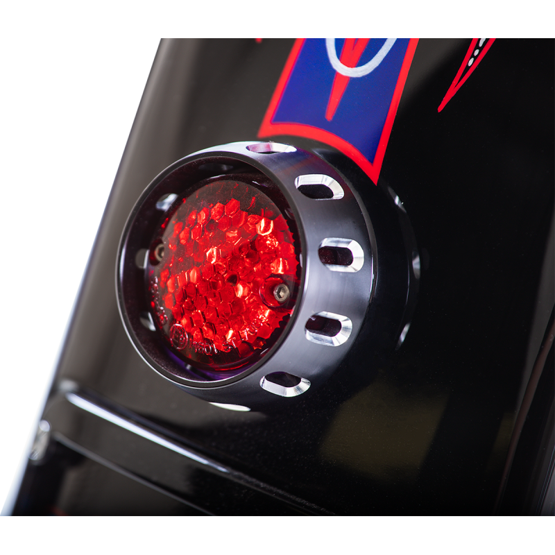 DRAG SPECIALTIES BOBBER LED T/LIGHT & LIC BRKT BLK 2010-0797
