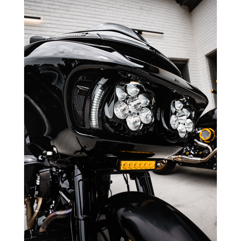 CUSTOM DYNAMICS LIGHT BAR LED YELLOW ROAD GLIDE RG-LB-Y-KIT