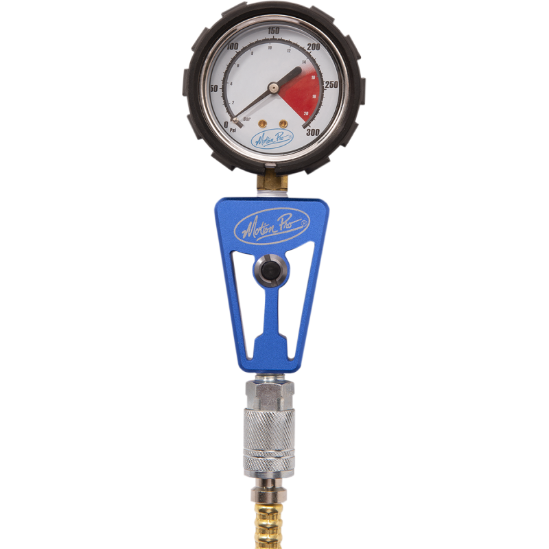 MOTION PRO COMPRESSION TESTER WITH 10 MM, 12 MM, 14 MM ADAPTERS 08-0651