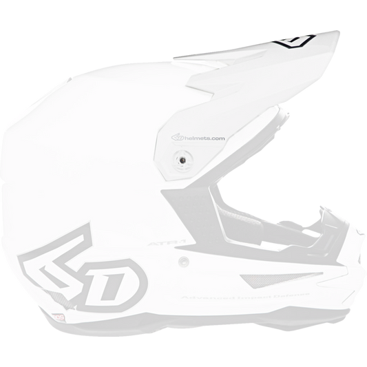 6D HELMETS VISOR ATR1 WT/SV 72-3111