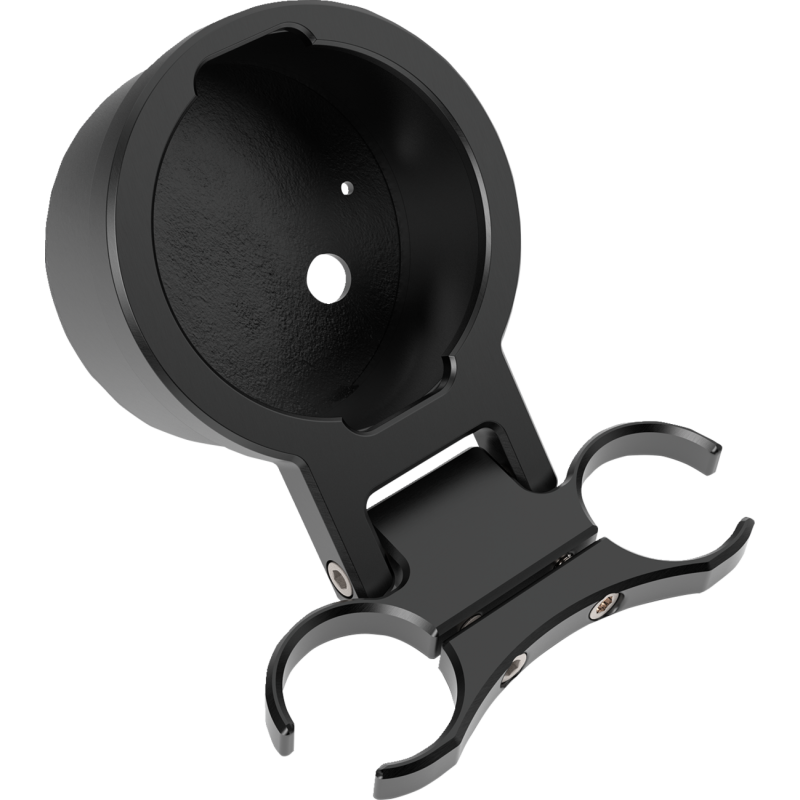 LA CHOPPERS GAUGE MOUNT T-BAR SINGLE 1.25" BLACK LA-7398-11B