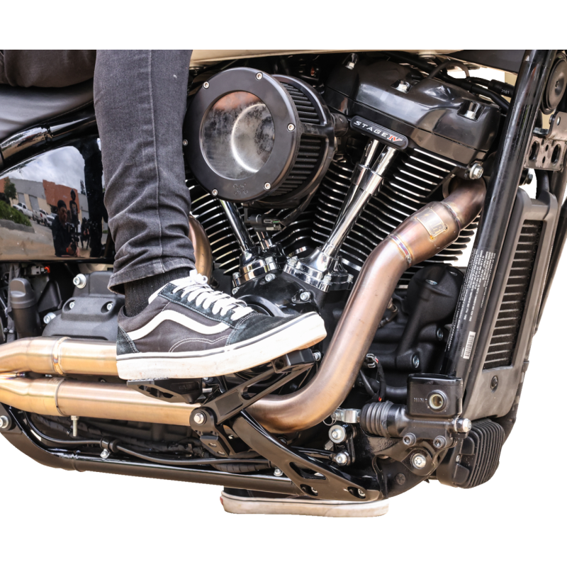 THRASHIN SUPPLY CO. ARM BRAKE M8 SOFTAIL W/MID CONTROLS 2018-2023 BLAC TSC-2300-1