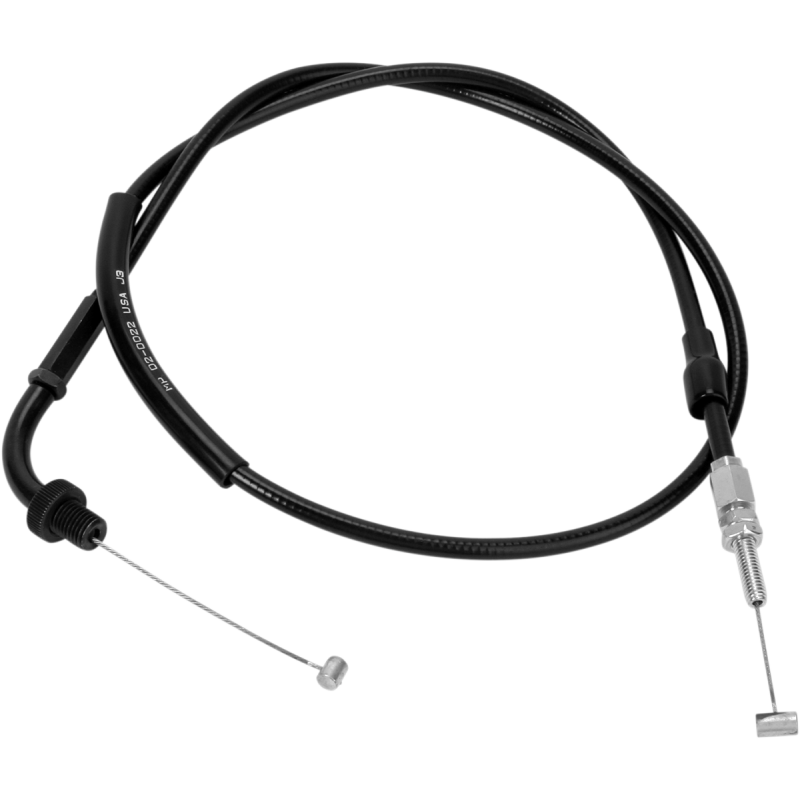 MOTION PRO THROTTLE CABLE PULL BLACK VINYL 02-0022