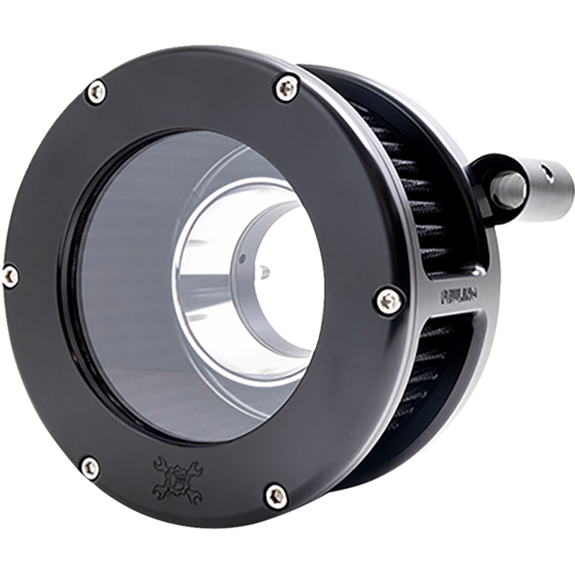 FEULING OIL PUMP CORP. AIR CLEANER BA CLEAR COVER BLACK/BLACK 93-99 EVO BT 5564