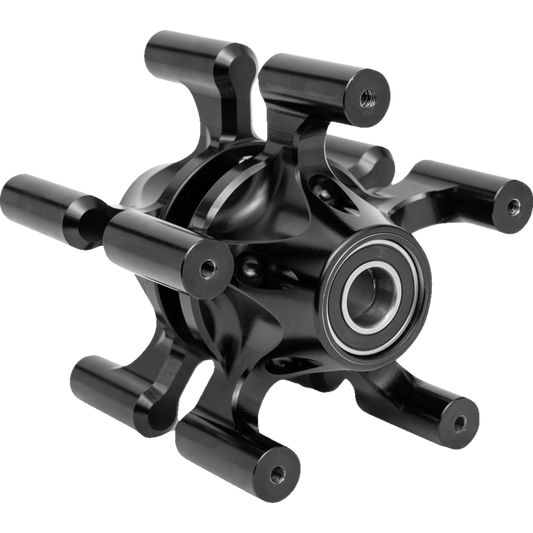 ARLEN NESS HUB FT DUAL SPIDER BLK 71-660