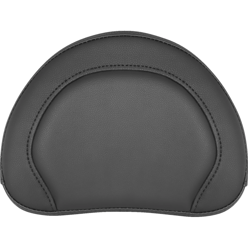 SADDLEMEN ROADSOFA SISSY BAR PAD - BLACK W/ BLACK STITCHING UNIVERSAL 051347