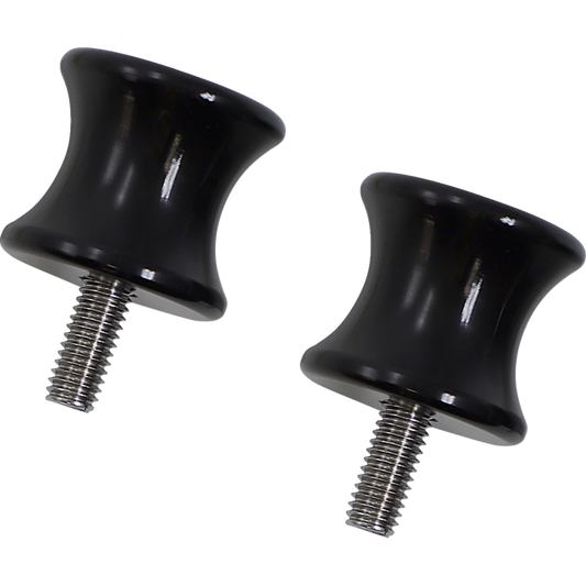VORTEX SWINGARM SPOOLS 6MM BLACK SP601K