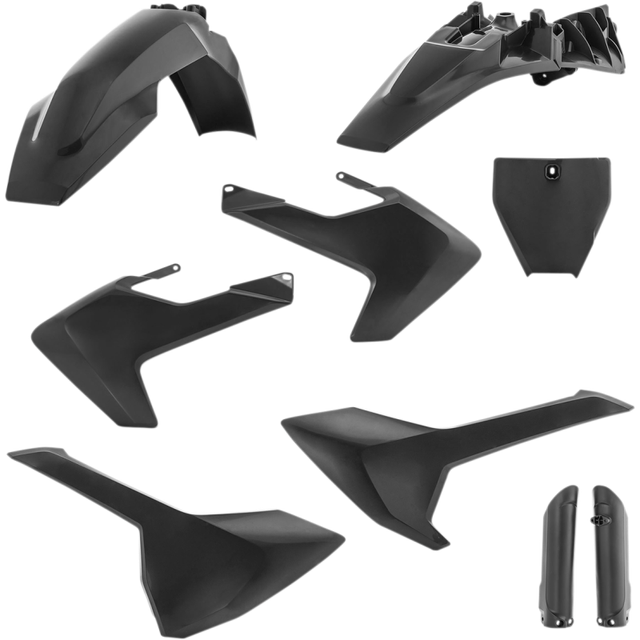 ACERBIS PLASTIC KIT- FULL TC85:18-22 BLACK 2686460001