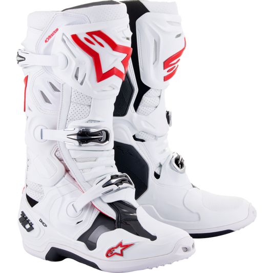 ALPINESTARS BOOT T10 VNT WT/RD 12 2010520-2230-12