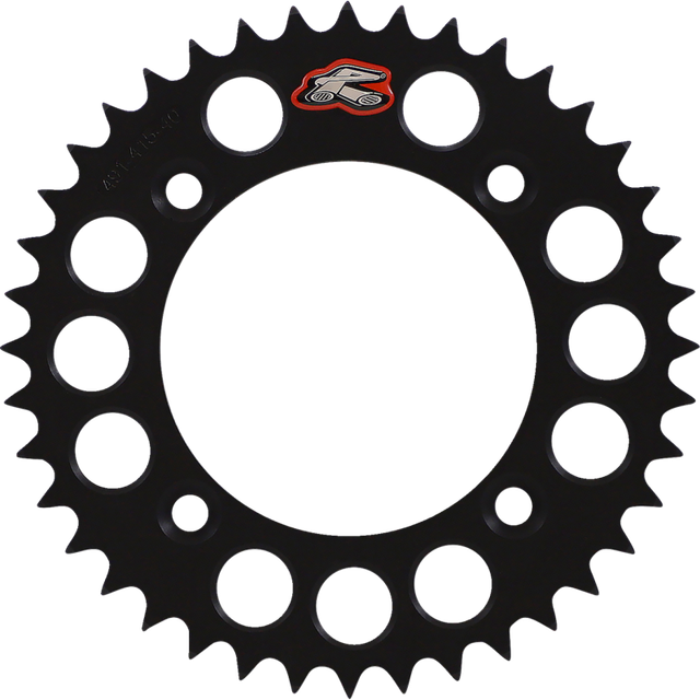 RENTHAL RENTHAL SPROCKET 491--415-40P BLACK 491--415-40P-BK