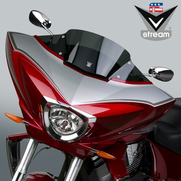 NATIONAL CYCLE WINDSHIELD VSTREAM LOW TINTED VICTORY N20702