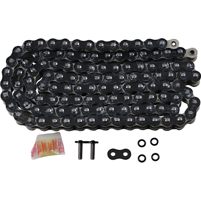RK CHAIN 530MAXX-120-BC BLACK/CHROME 530MAXX-120-BC