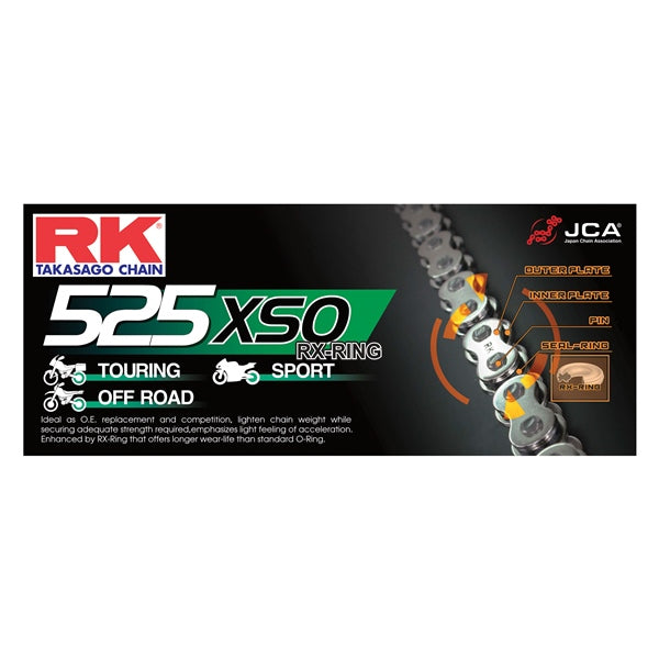 RK EXCEL 525XSO X 110 GOL RK CHAIN GB525XSO-110