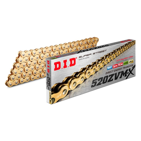 DID 520ZVM-X 120L ZB GLD DID 520ZVMXG120Z