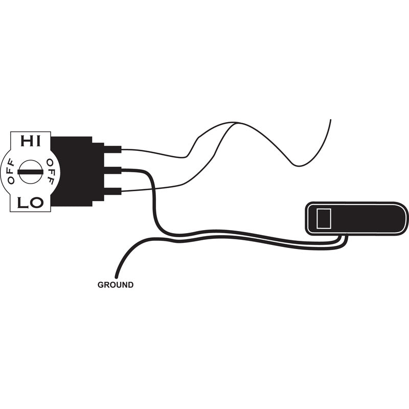 ITL THUMB WARMER KIT BOTTOM EXIT WIRE. 006062