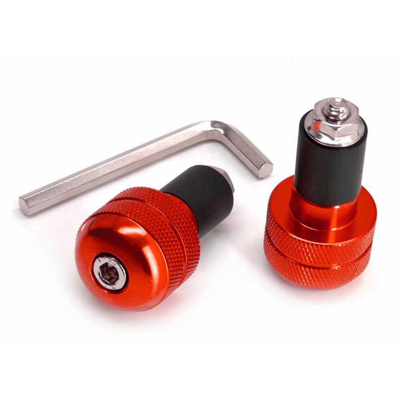 TOXIC RED HANDLEBAR PLUGS (2PCS). 0061401R