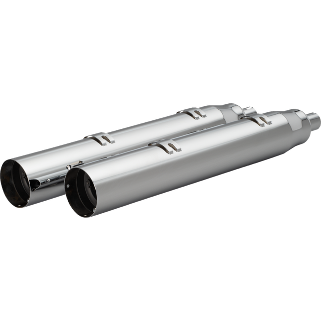 KHROME WERKS 4-1/2" WAR HAMMER MUFFLERS CHROME 202220