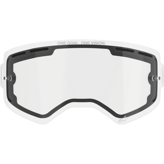 ALPINESTARS GOGGLES LENS STECH DOUBLE PANE CLEAR 9100425-016