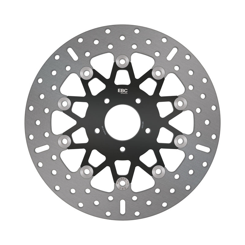 EBC ROTOR FR. 10 SPOKES BLACK HD FLH 08-10 MD520_10BLK