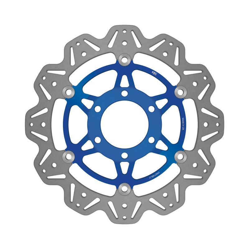 EBC VEE ROTOR FR. BLUE VR647BLU