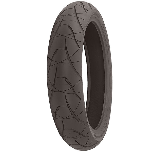 SHINKO 016 VERGE 2X DUAL COMPOUND RADIAL TIRE FRONT 120X60ZR17 VERGE2X120/60ZR17