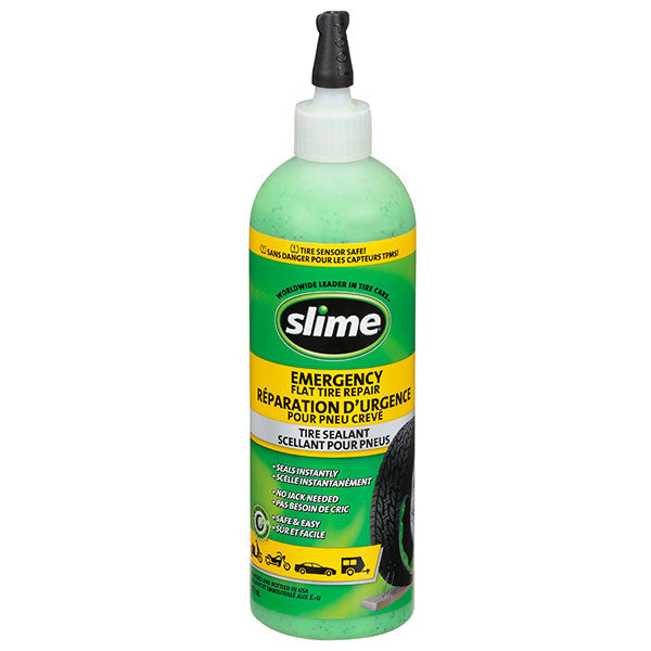 SLIME COMPACT CARS & TRAILER TIRE SEALANT 16OZ 10019