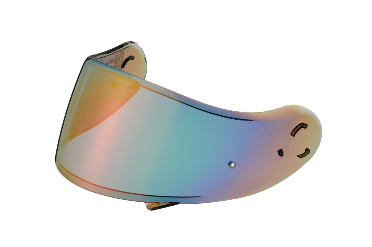 SHOEI CNS-3 SHIELD W/PINS SPECTRA FIRE ORA JP 10CNS3PNSFORG