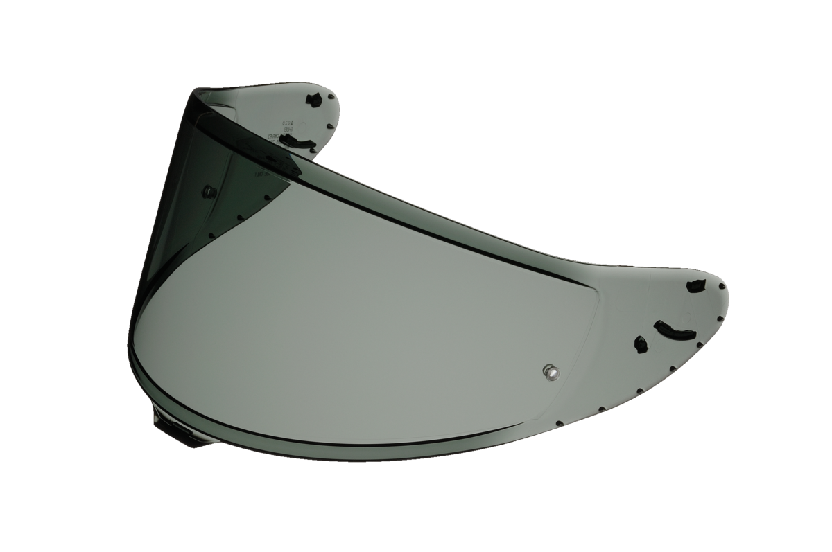SHOEI CWR-F2 SHIELD W/PINS DARK SMOKE 10 CWRF2 DSMO OS