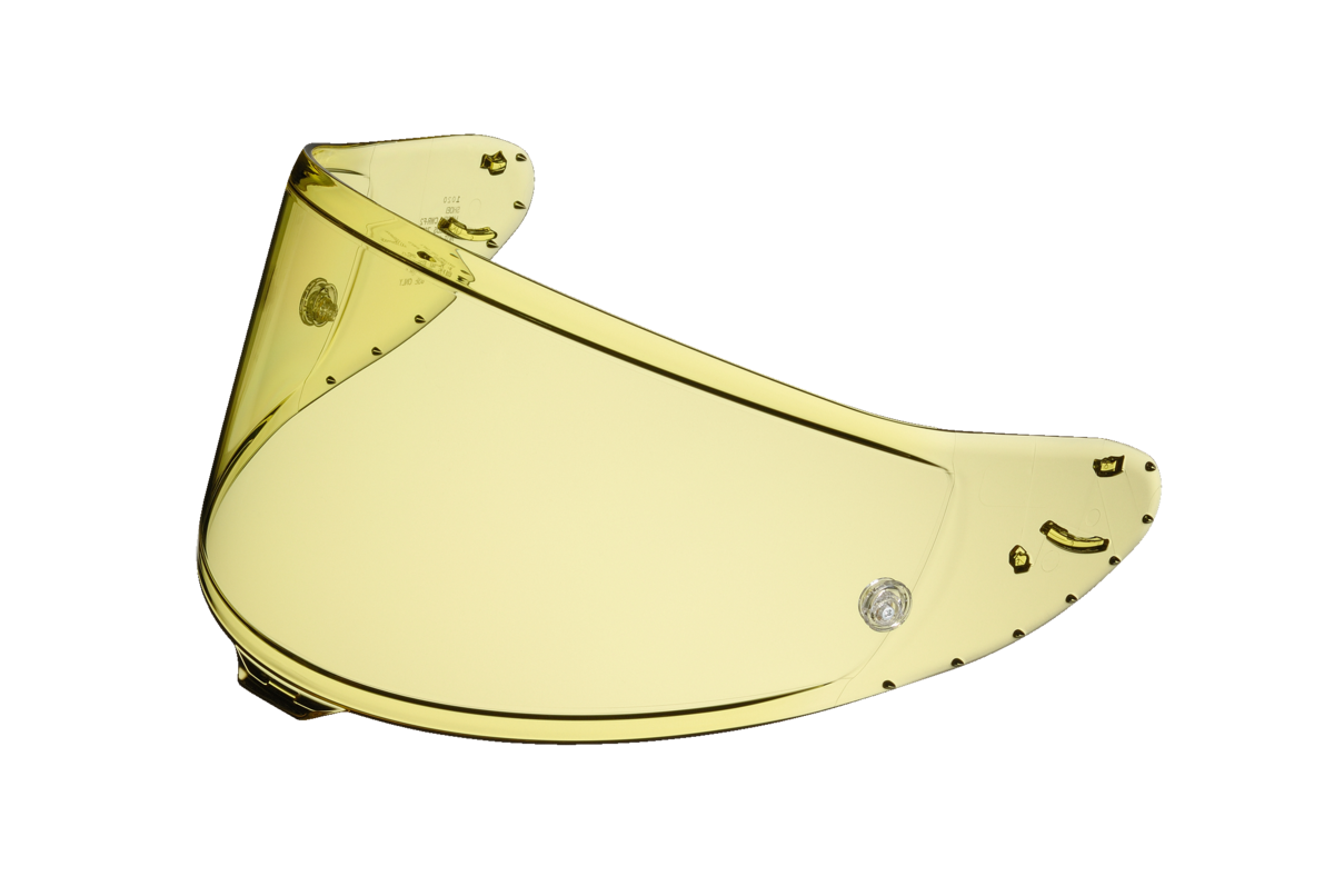 SHOEI CWR-F2R SHIELD HI-DEF YEL W/T.O.P. RAC 10CWRF2RHDY