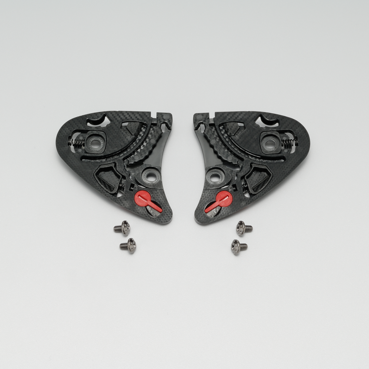 SHOEI X-15 CWR-F2R BASE PLATE SET (WITH 4 SCRE 50 F2RFL OS