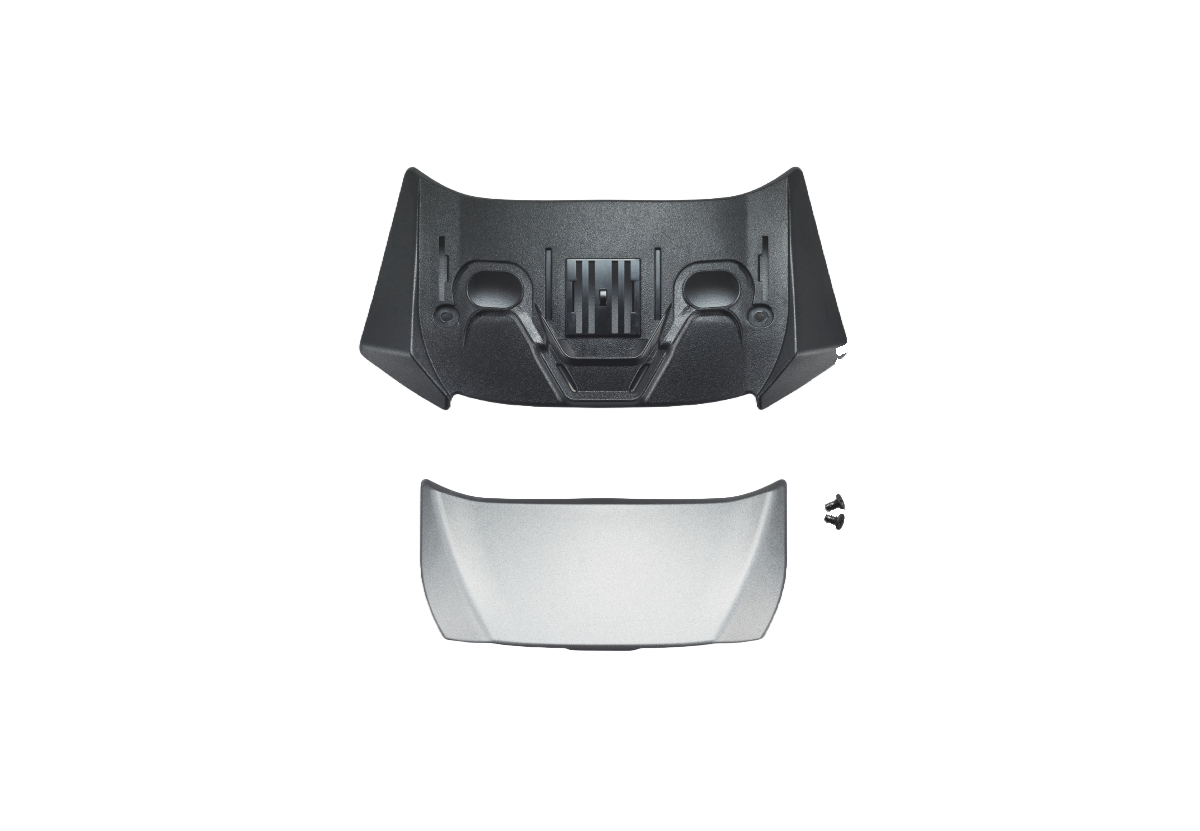 SHOEI NEOTEC 3 UPPER AIR INTAKE MT.D.GREY 70 NEO3UPMTDGY OS