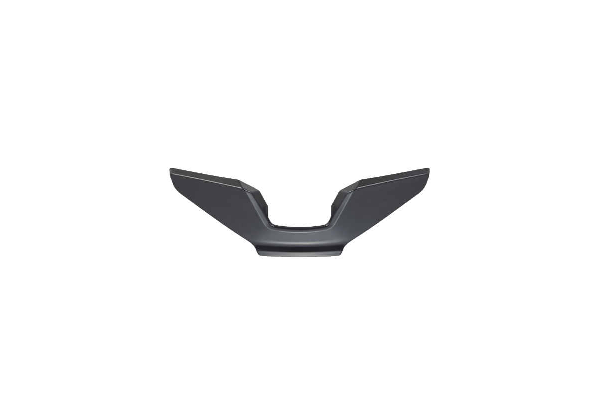 SHOEI NEOTEC 3 LOWER VENT SHUTTER BLACK 70 NEO3LWBLK OS