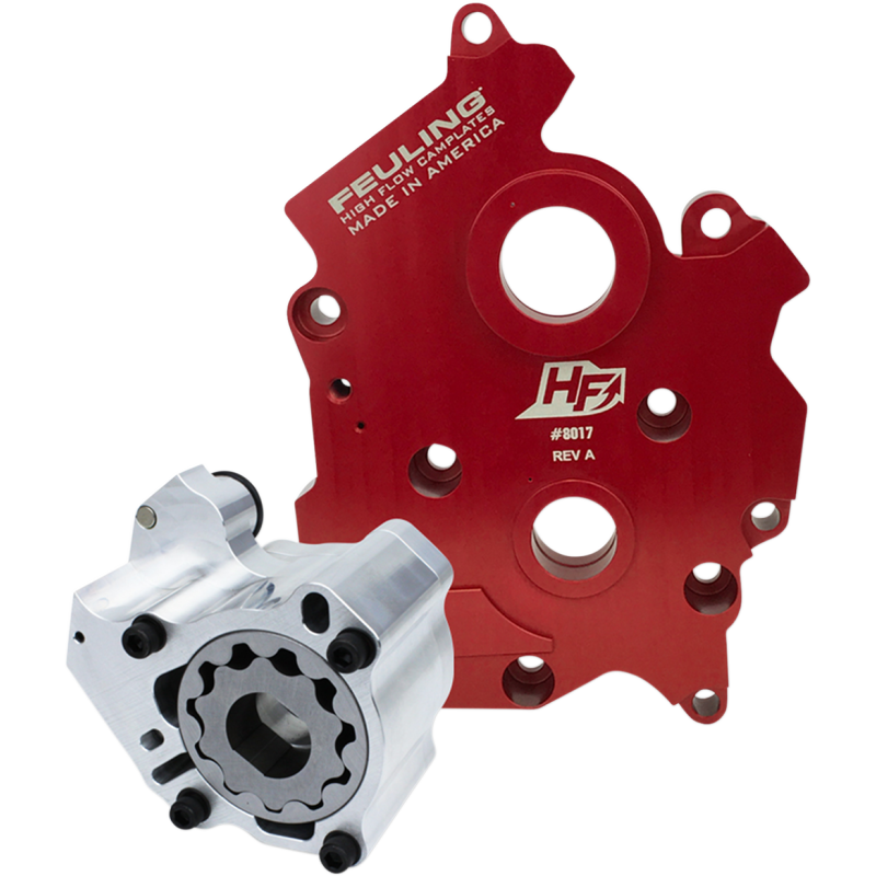 FEULING OIL PUMP CORP. 17-19 MIL8 OILPUMP/CAM PLATE ONLY F/OIL COOLED 7196