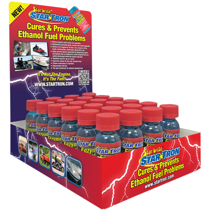 STAR TRON STAR TRON FUEL ADD POP DISPLAY 24X1OZ 14324-C